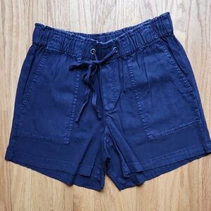 KUT FROM THE KLOTH Katana Shorts, Navy, Size Small